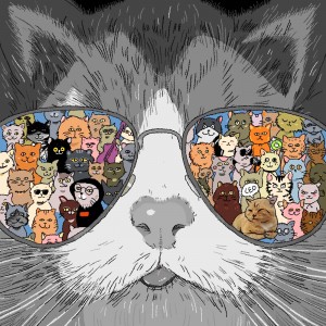 album cover image - 밤 고양이