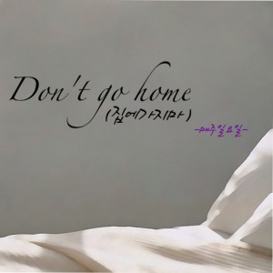 album cover image - Don’t go home