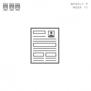 album cover image - Weekly P Week 11：Resume