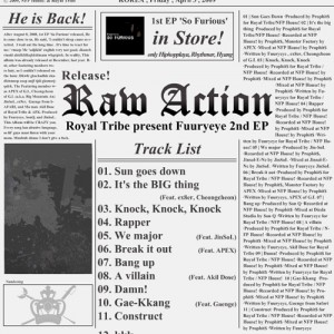 album cover image - Raw Action
