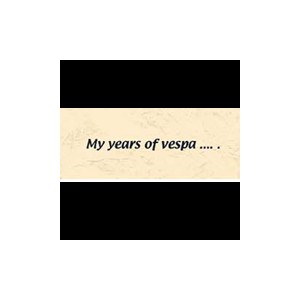 album cover image - My Years Of Vespa